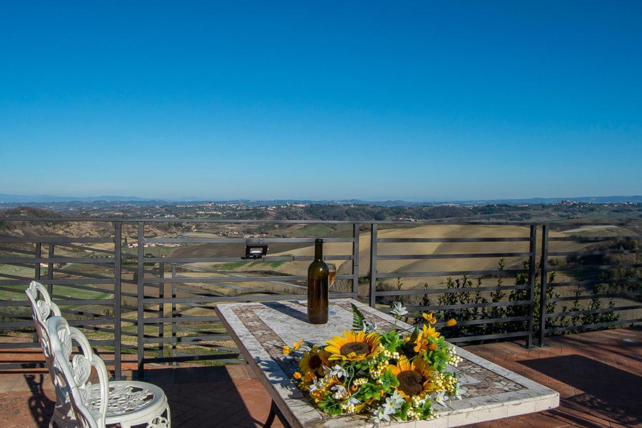 Il Poggetto Di Casciana Villa Parlascio Ngoại thất bức ảnh
